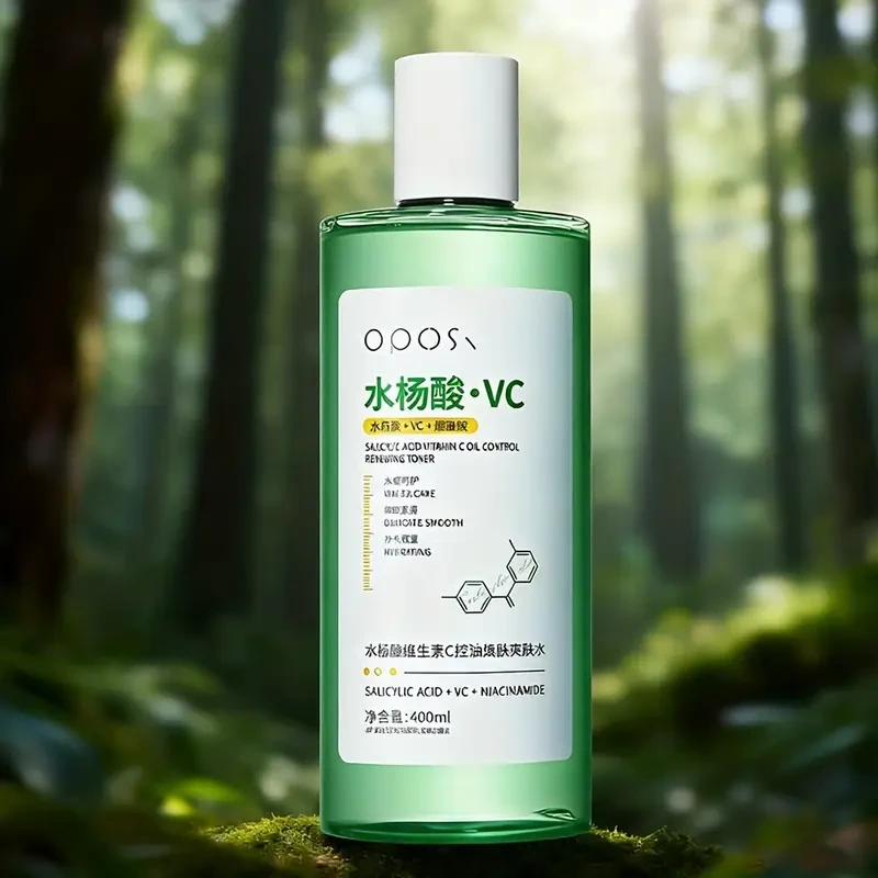 OPOSI Vitamin C & Salicylic Acid Toner – 400ml Korean-Style Brightening & Clarifying Mist