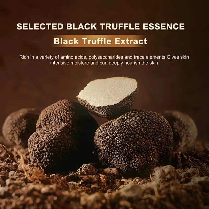 OPOSI Black Truffle Essence Mask – Deep Hydration, Brightening & Gentle Skin Nourishment