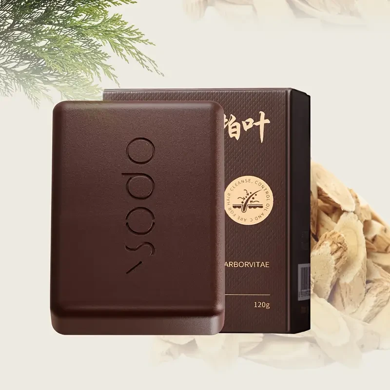 OPOSI Herbal Shampoo Bar – 120g Deep Cleansing & Moisturising Solid Shampoo