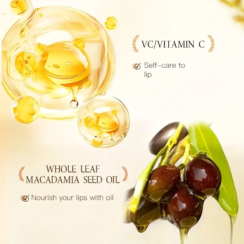 OPOSI Vitamin C Lip Essence Oil – Moisturising, Glossy & Nourishing Lip Care