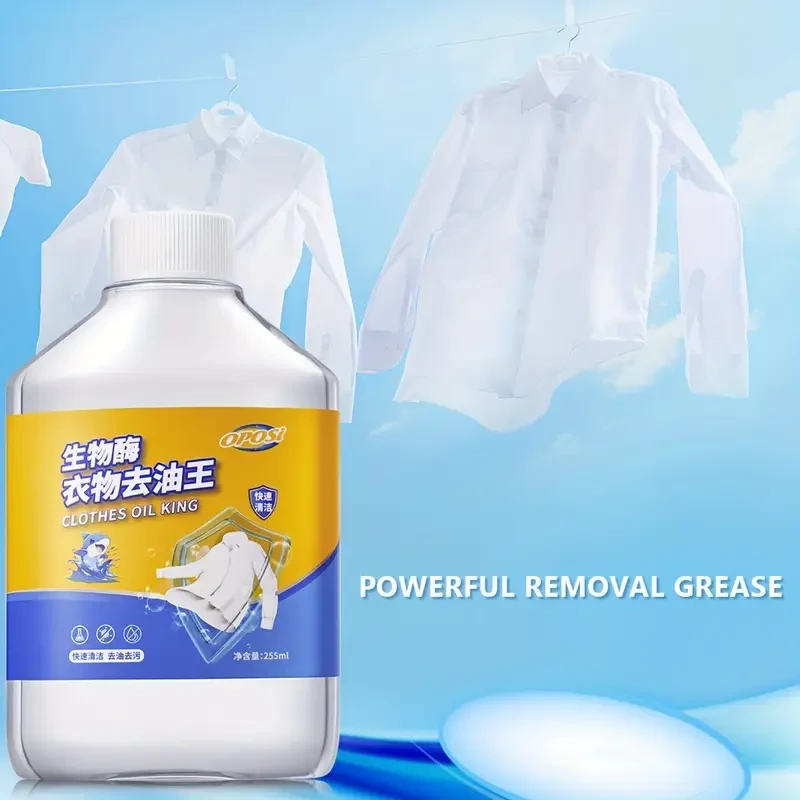 OPOSI Heavy-Duty Laundry Liquid Concentrate – 255ml Sensitive-Safe, Surfactant-Free Formula