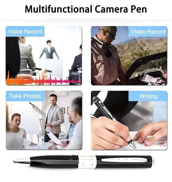 Pen Camera Cam Mini Hidden Pocket Audio Video Recorder DVR Security 1080P HD USA