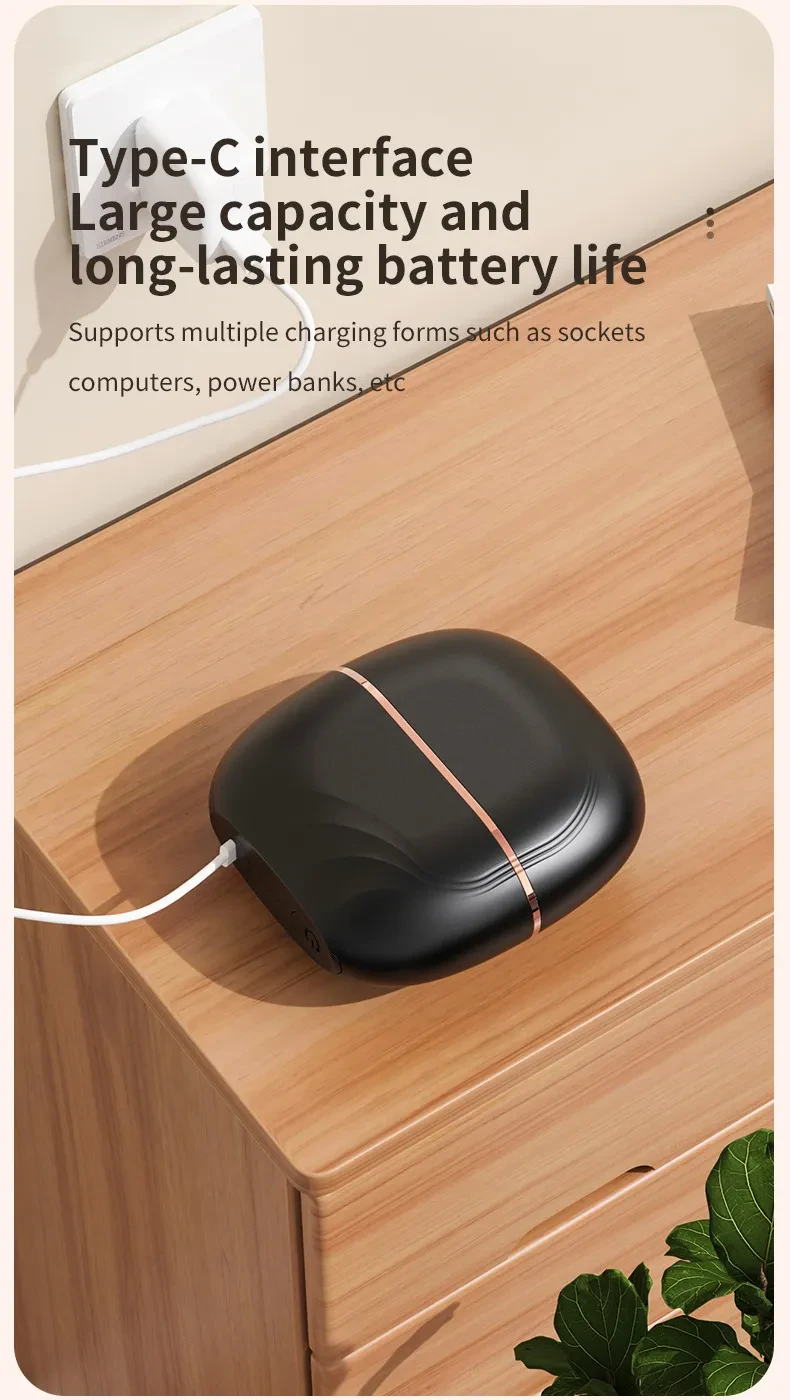 Mini Hair Straightening Comb Wireless Charging Portable Multifunctional Hair Care Not Hurt Hair Styling Comb Hair Straightener