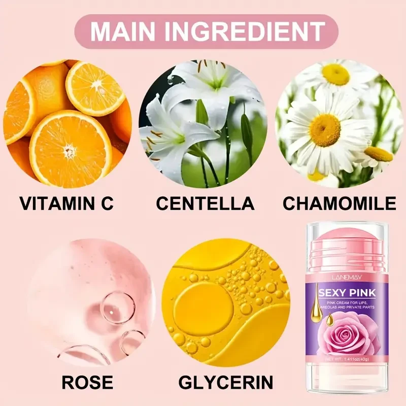 LANEMAY Women’s Secret Cream – Vitamin E & Rose Extract Brightening Moisturizer (1.7 fl. oz)