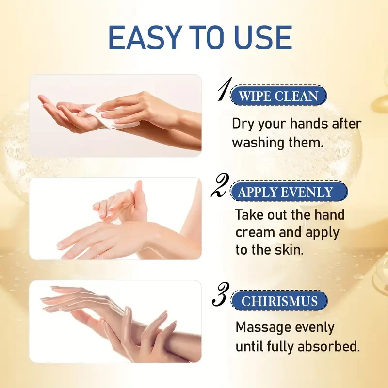 LANEMAY Collagen & Hyaluronic Acid Hand Cream – Intense Hydration & Elasticity Boost