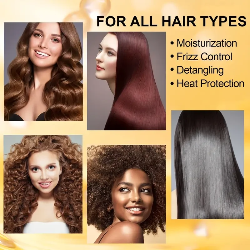 LANEMAY Keratin Hair Care Oil Spray – Deep Moisture, Shine & Frizz Control