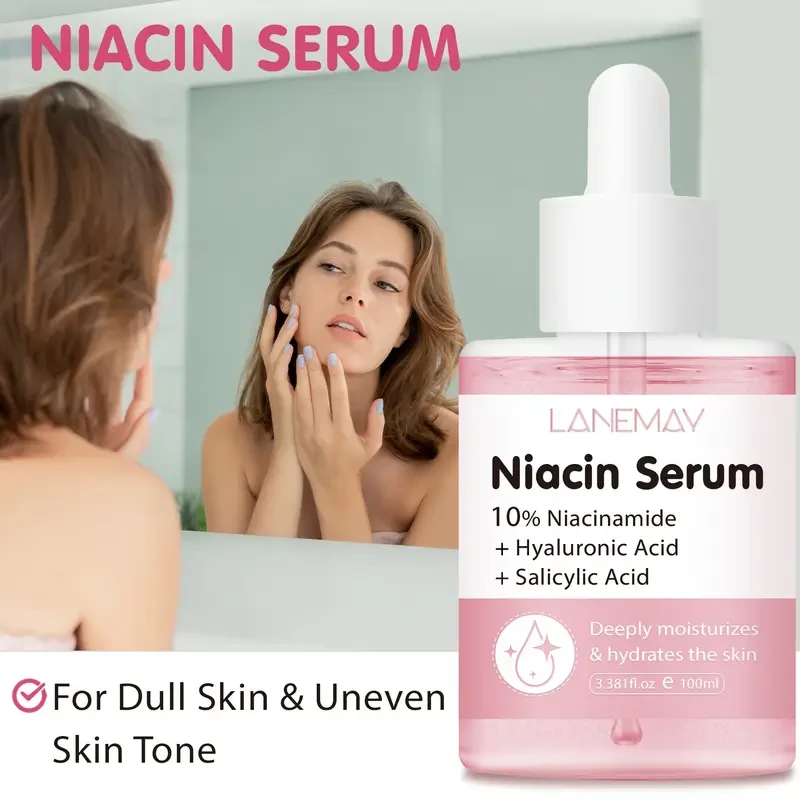 LANEMAY Niacinamide Facial Elixir – Hydrating, Brightening & Smoothing Formula (3.38 fl oz)