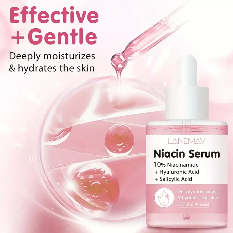 LANEMAY Niacinamide Facial Elixir – Hydrating, Brightening & Smoothing Formula (3.38 fl oz)