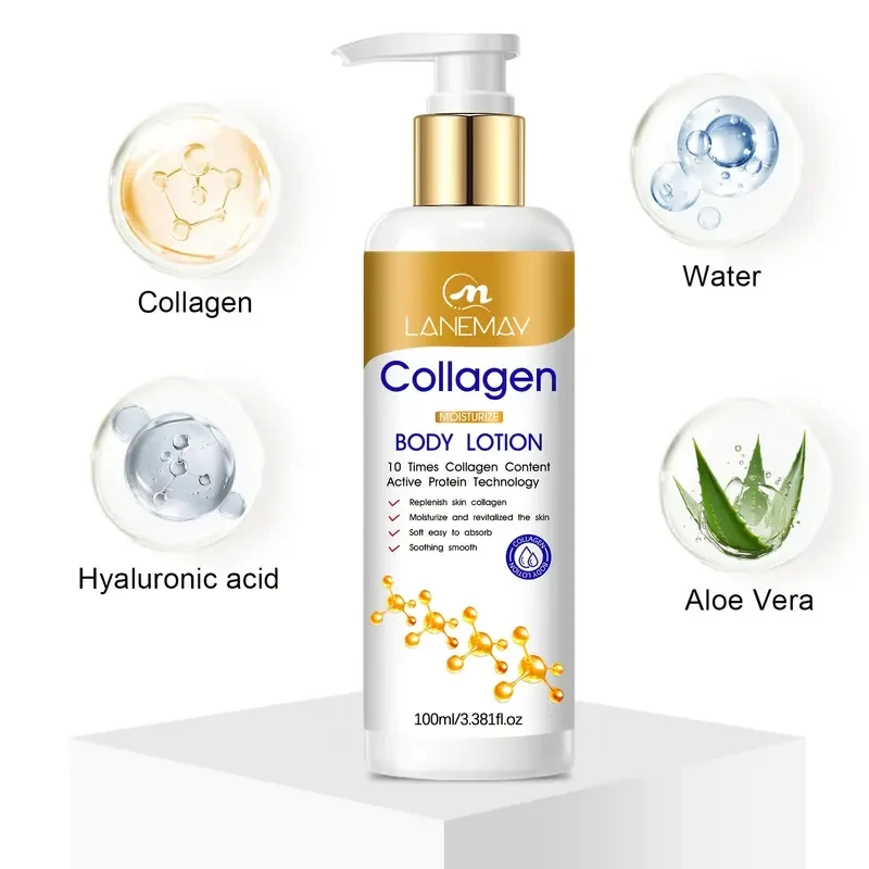LANEMAY Collagen Moisturize Body Lotion – Lightweight, Hydrating & Non-Greasy Care