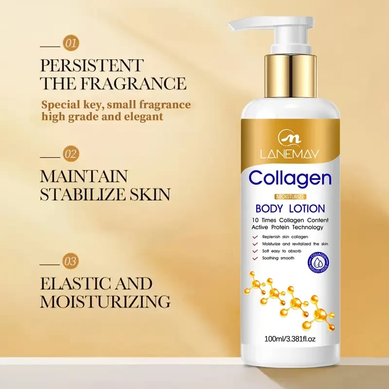 LANEMAY Collagen Moisturize Body Lotion – Lightweight, Hydrating & Non-Greasy Care