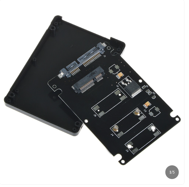 mSATA to SATA transfer box