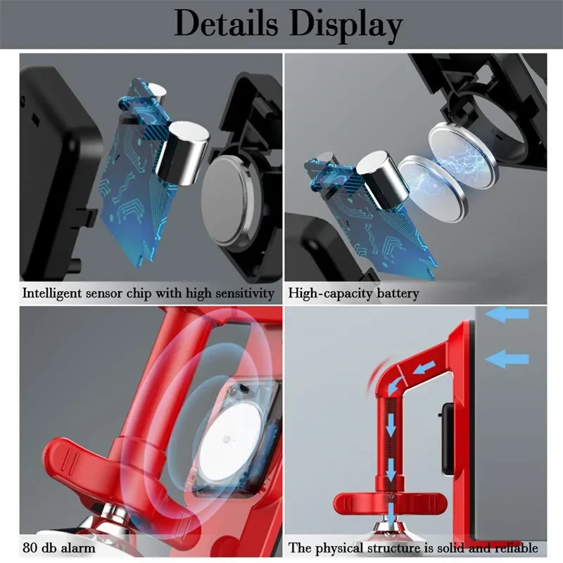 Door Stopper, Top Door, Hotel Safety, Living Alone, Home Blocking, Door Blocking, Door Blocking, Anti-Theft Alarm, Portable Overseas