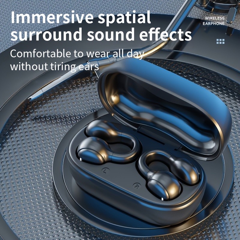 GENAI M47 Earbud Headphones – Compact Wireless Earbuds with ANC & Long Endurance