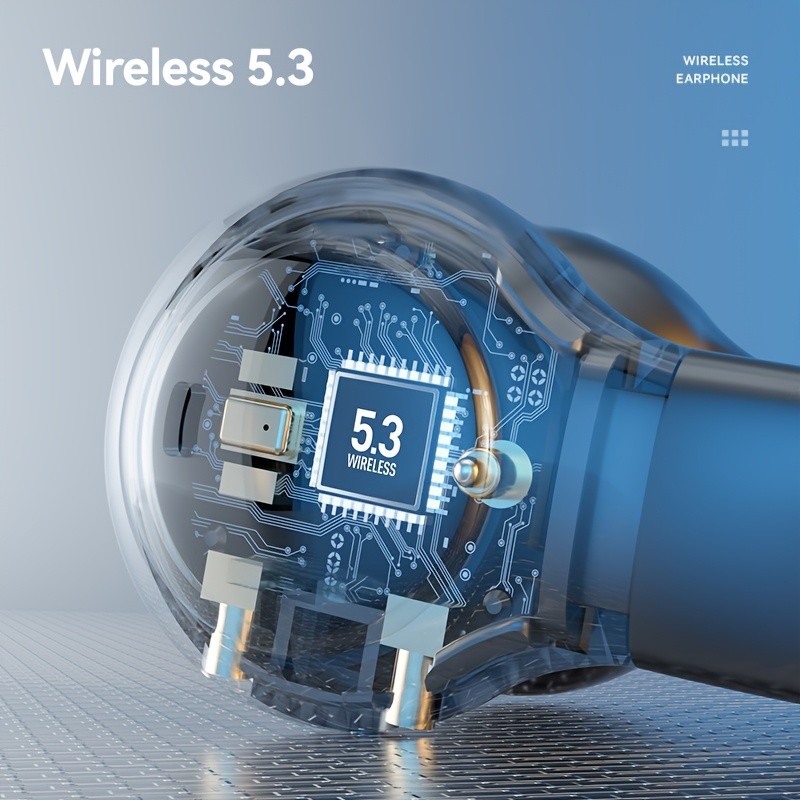 GENAI M47 Earbud Headphones – Compact Wireless Earbuds with ANC & Long Endurance