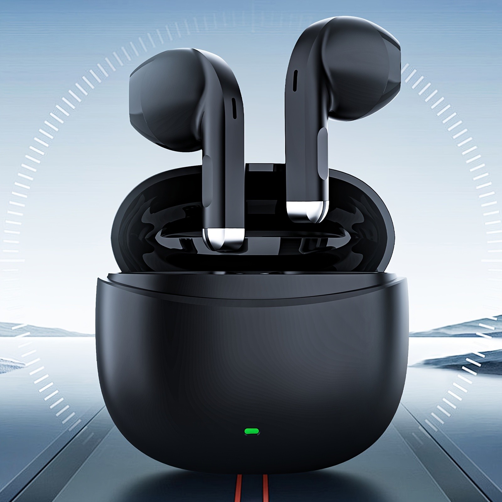 GENAI Wireless Earphones – Noise Reduction with Dual Mic, Fast Pairing & Long Standby Time