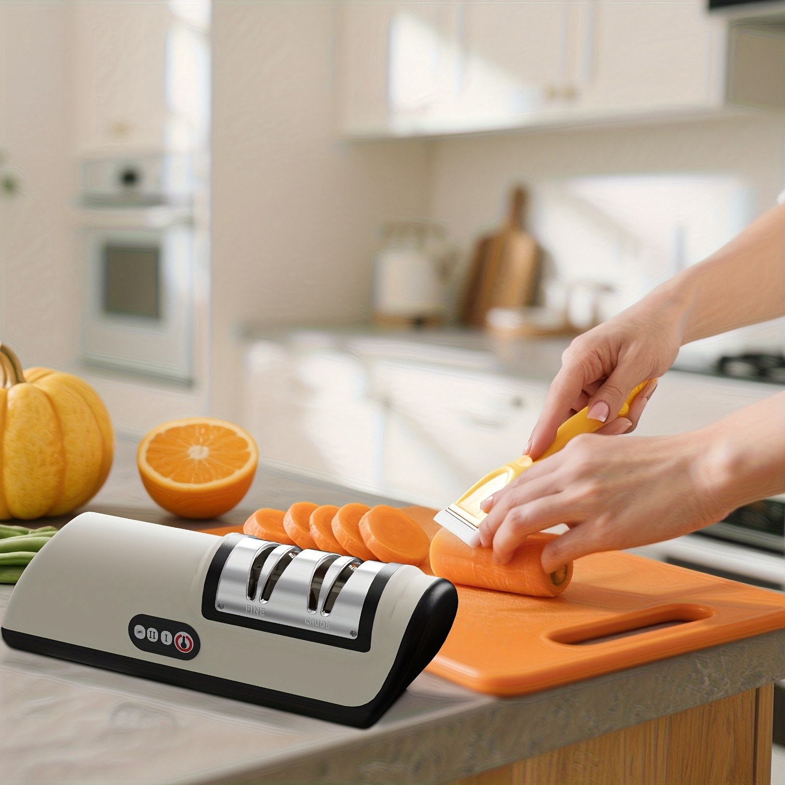 GENAI Professional Electric Sharpening Tool – USB-C Fast Charging Precision for Every Blade