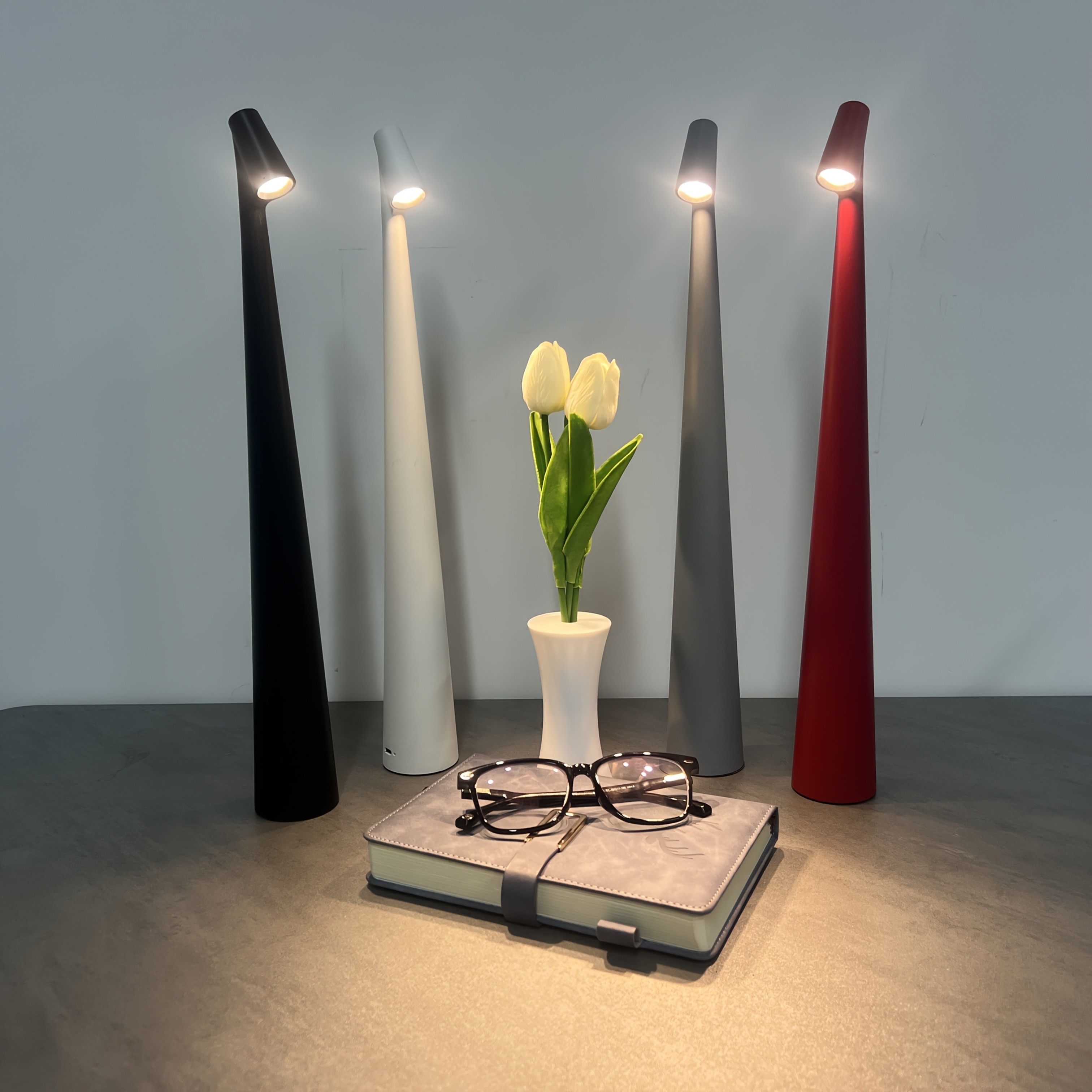 GENAI Rechargeable Cordless LED Desk Lamp – Portable, Modern & Effortlessly Bright Anywhere