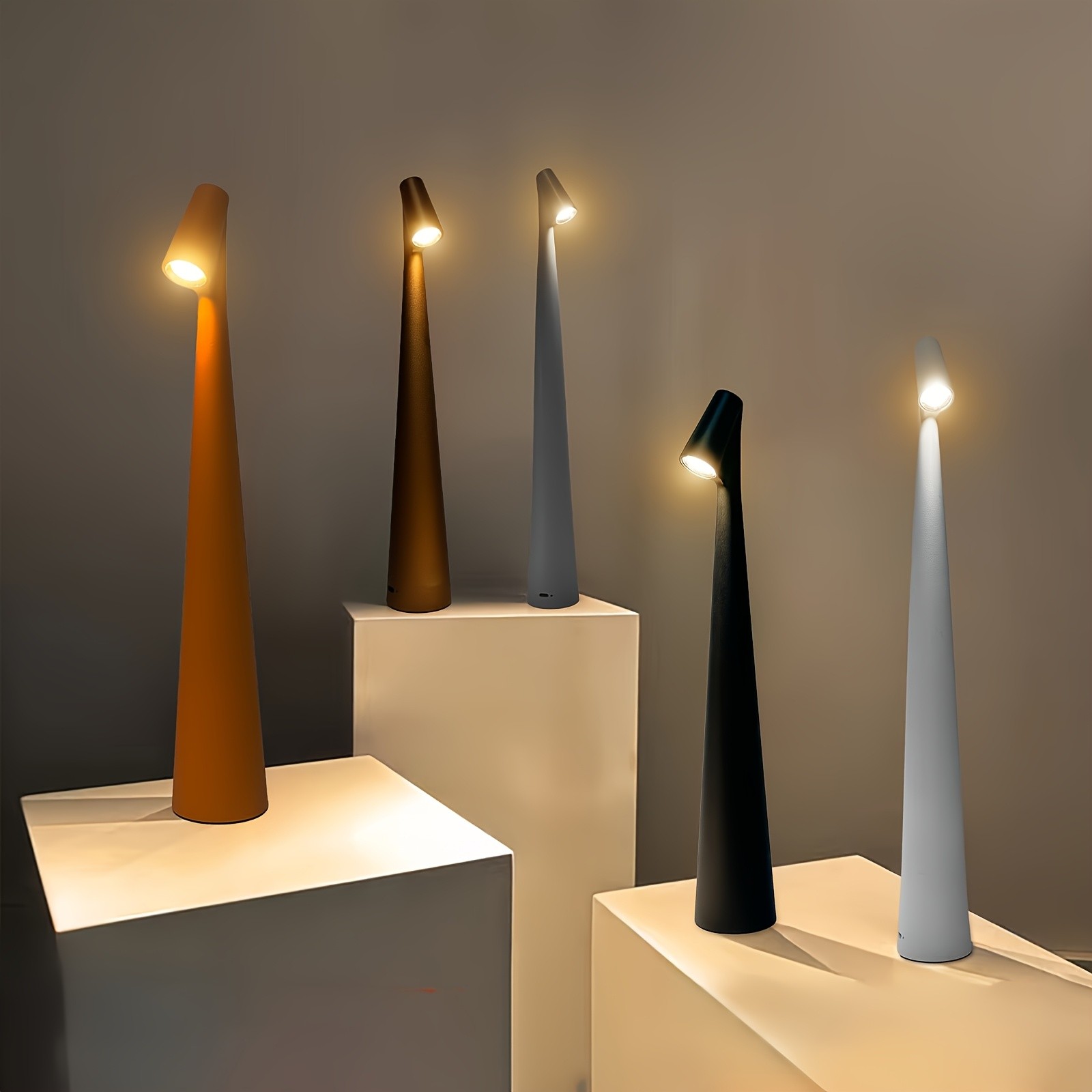 GENAI Rechargeable Cordless LED Desk Lamp – Portable, Modern & Effortlessly Bright Anywhere