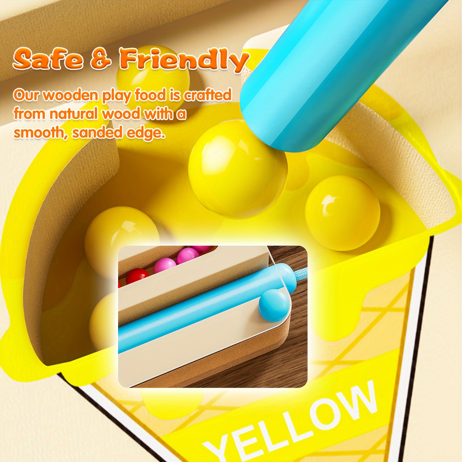 GENAI Wooden Magnetic Colour & Number Maze Puzzle Board – A Fun Learning Adventure for Curious Minds