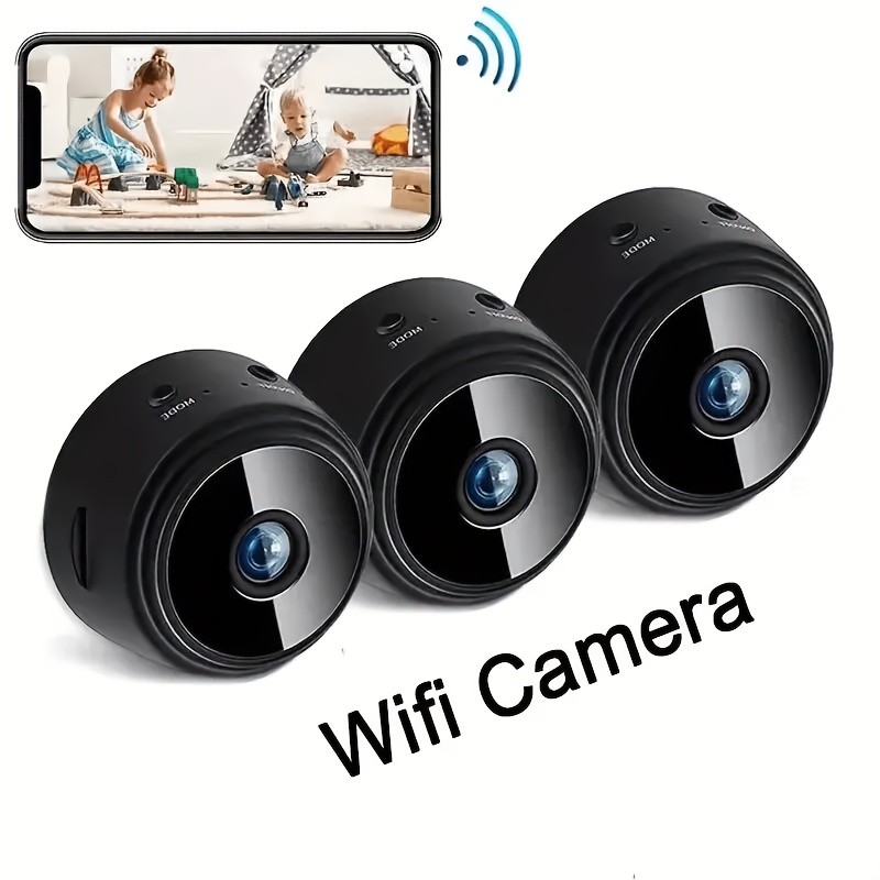 GENAI Wireless WiFi Security Camera – Compact 480P HD Protection for Every Kiwi Home