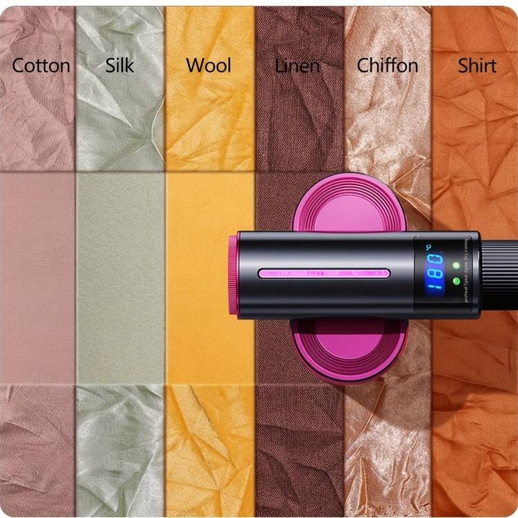 ESUPER 2-in-1 LED Rotating Garment Steamer – Modern Clothing Care Made Simple