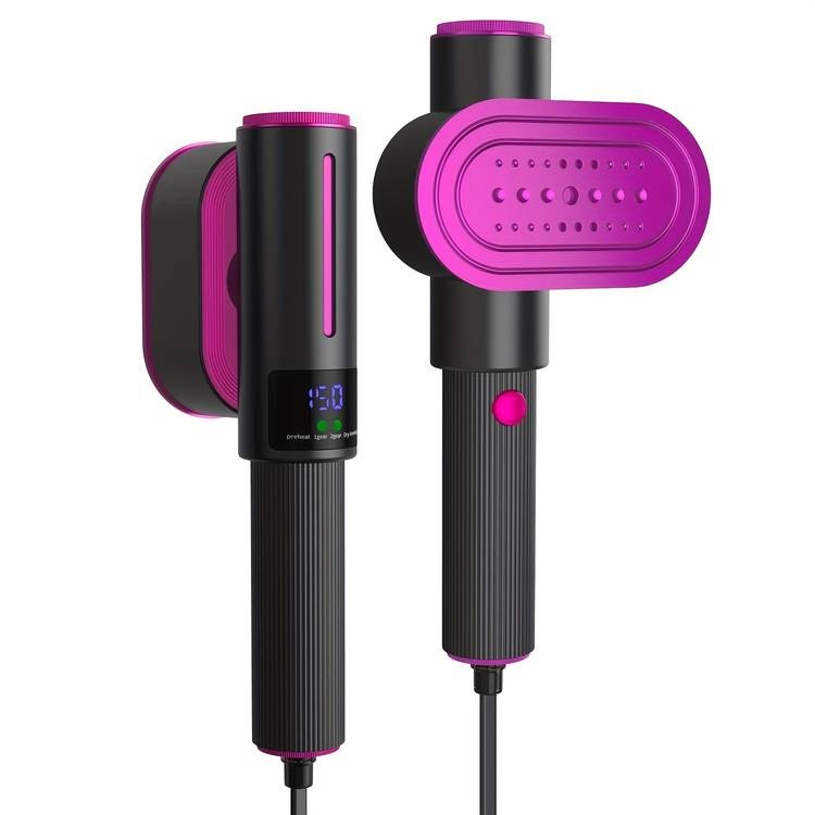 ESUPER 2-in-1 LED Rotating Garment Steamer – Modern Clothing Care Made Simple