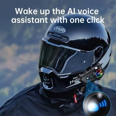 POLVCDG Motorcycle Helmet Wireless Headset – Ride Smarter, Safer & Fully Connected