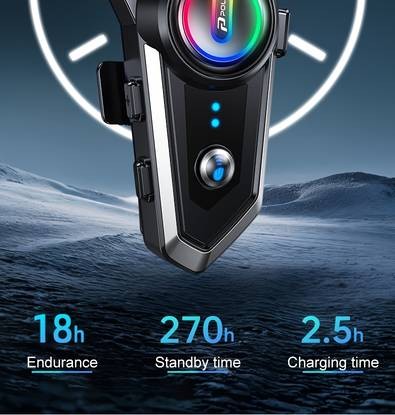 POLVCDG Motorcycle Helmet Wireless Headset – Ride Smarter, Safer & Fully Connected