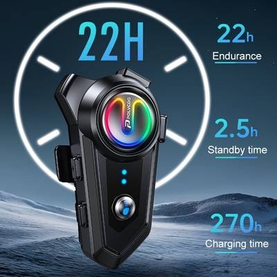 POLVCDG Motorcycle Helmet Wireless Headset – Ride Smarter, Safer & Fully Connected