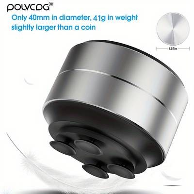 POLVCDG Audio Bone Conduction Wireless Speaker – Open-Air Sound, Deep Vibration & Modern Wireless Audio