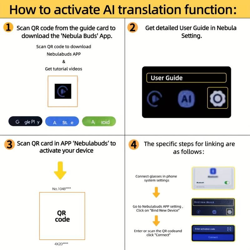 LIFEBEE AI Translation Glasses – Smart Wireless Eyewear for Language, Travel & Outdoor Lifestyle