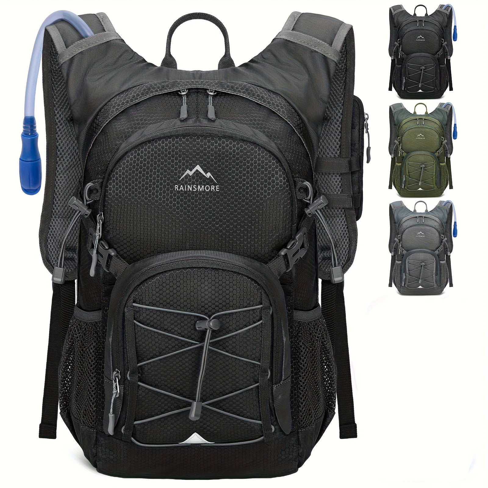 RAINSMORE 2L Water Bottle Backpack – Lightweight Hydration Pack with 2L Water Tank for Outdoor Sports