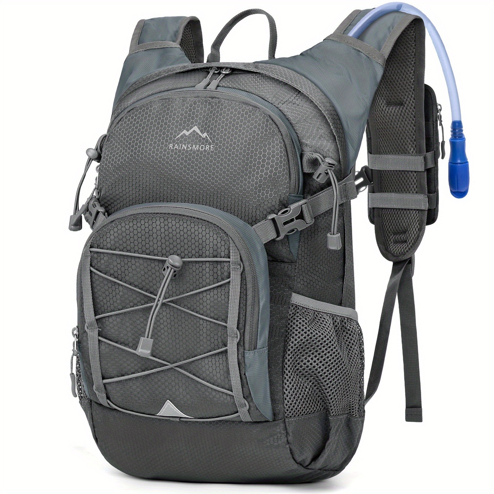 RAINSMORE 2L Water Bottle Backpack – Lightweight Hydration Pack with 2L Water Tank for Outdoor Sports