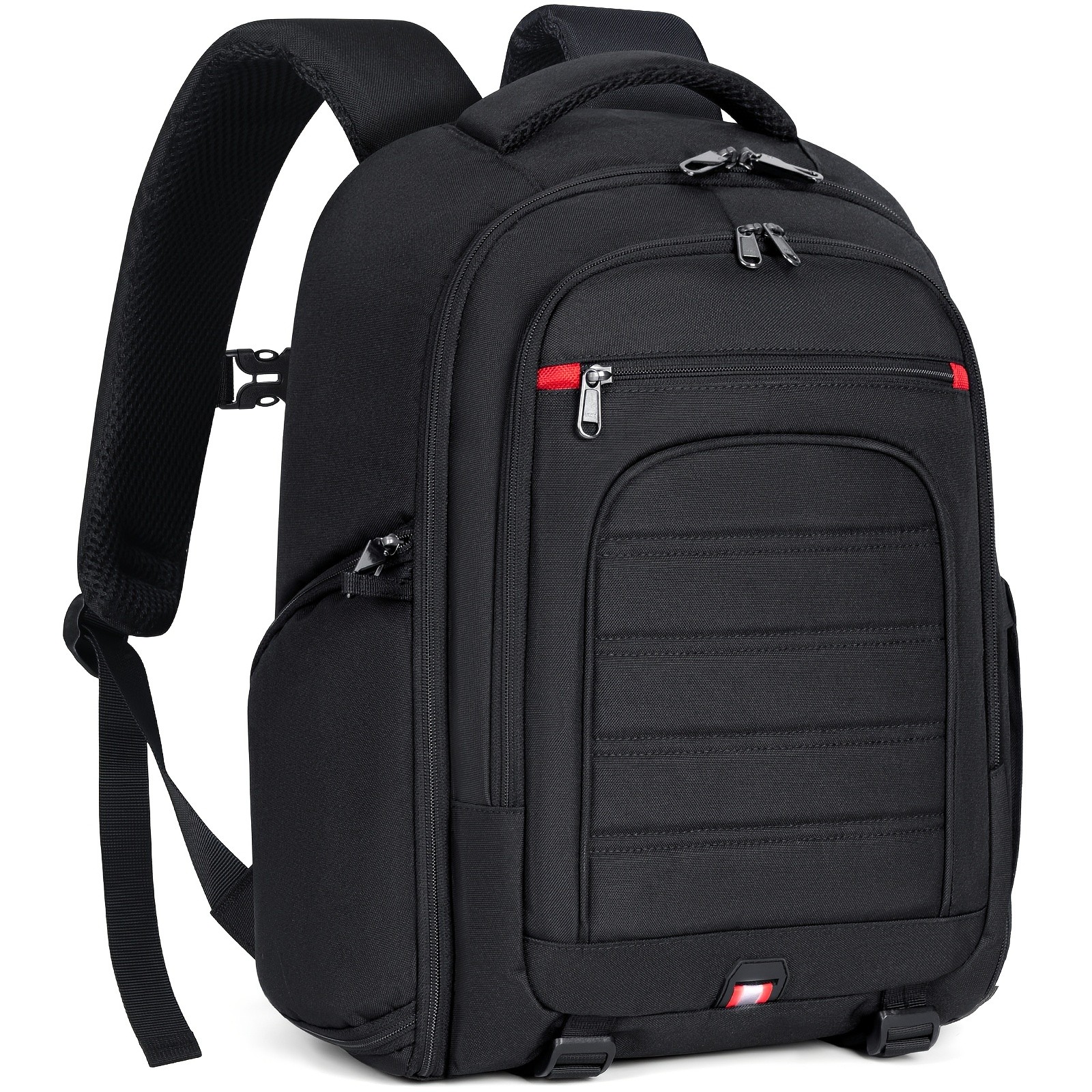 RAINSMORE Camera & Laptop Backpack – Anti-Theft 15.6" Photography Bag with Tripod Holder