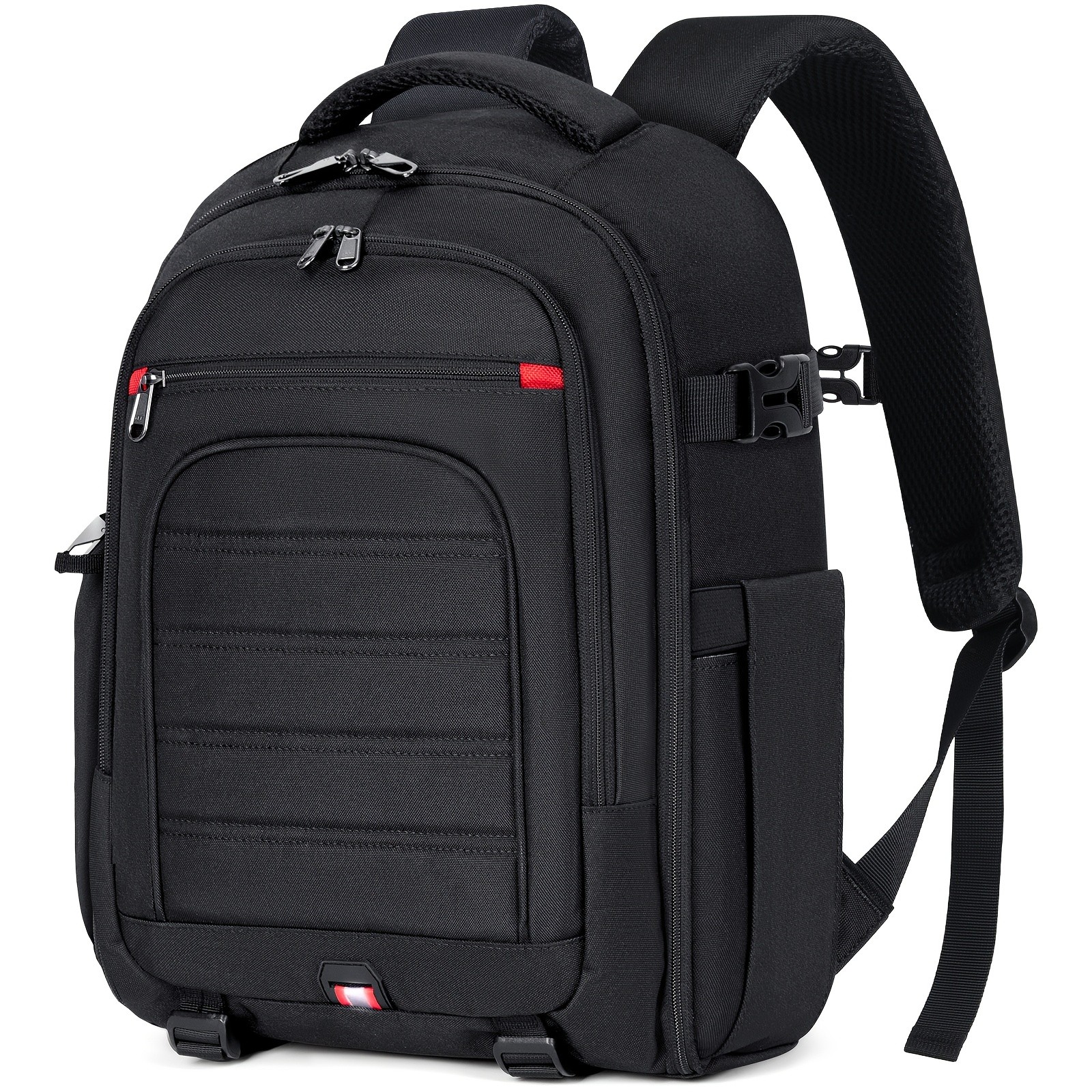 RAINSMORE Camera & Laptop Backpack – Anti-Theft 15.6" Photography Bag with Tripod Holder