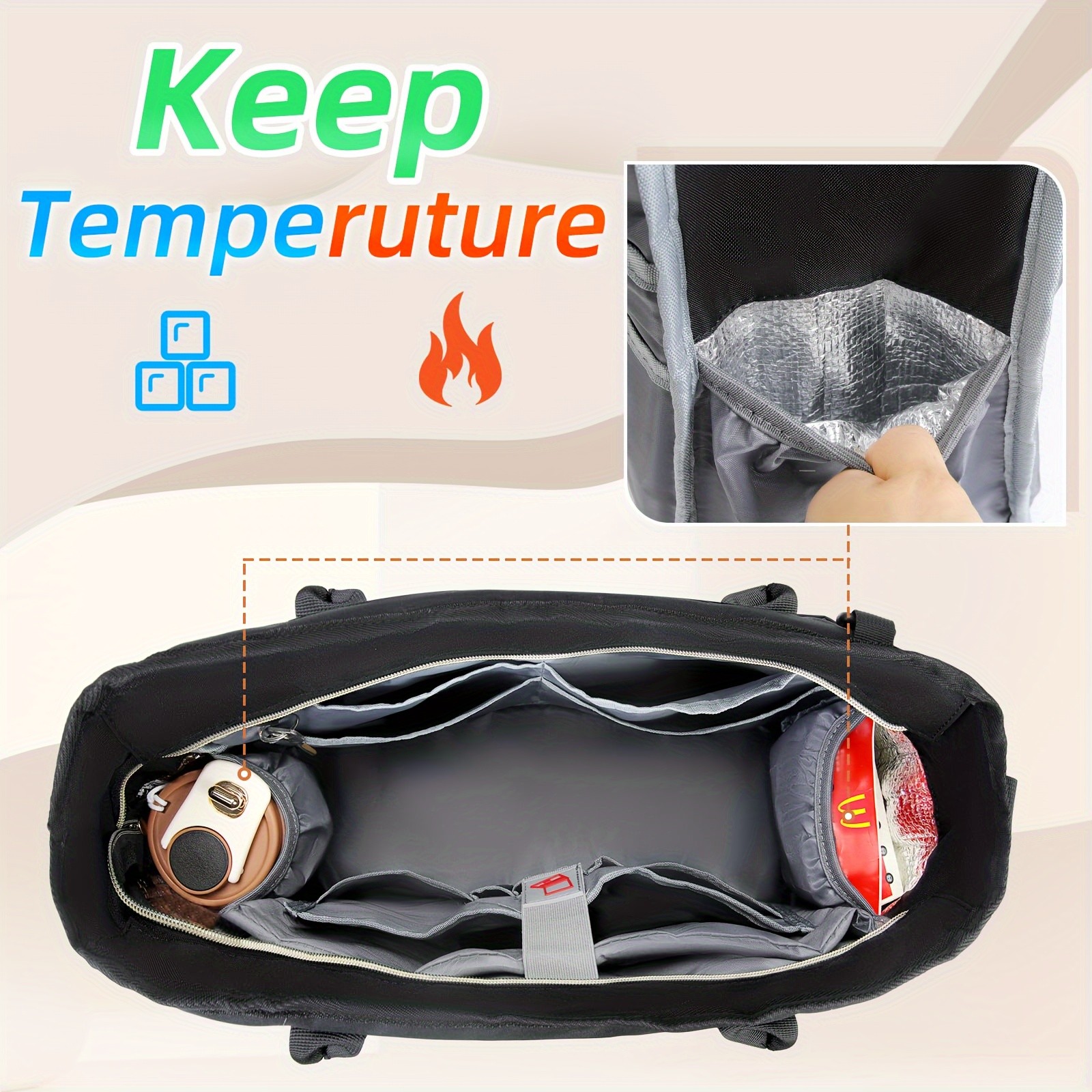 NUBILY Women’s 15.6-Inch Laptop Bag – Casual, Lightweight & Large Capacity Professional Tote