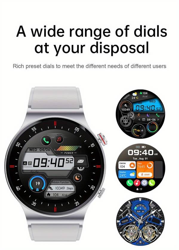 LIGE Smart Watch – Stylish, Lightweight & Packed With Smart Performance