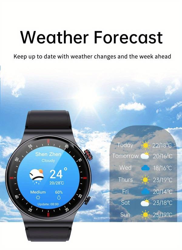 LIGE Smart Watch – Stylish, Lightweight & Packed With Smart Performance