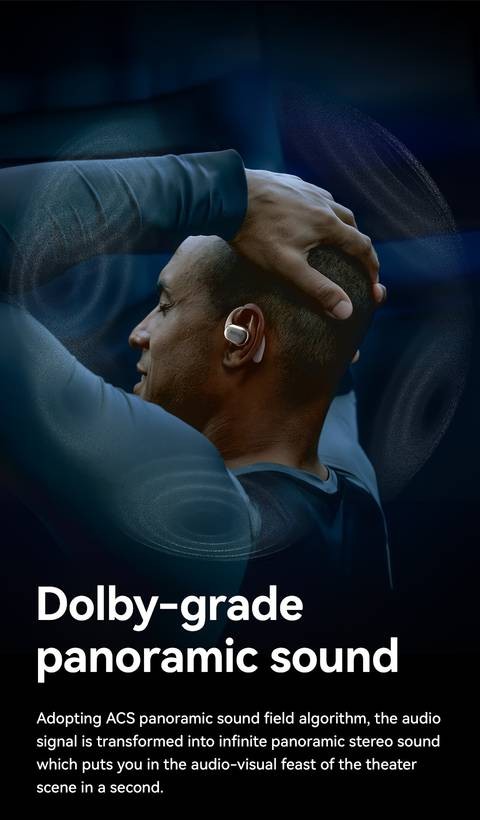 SANAG C16S TWS Wireless Earbuds – HiFi Open-Back Sound, Smart Touch Control & All-Day Comfort