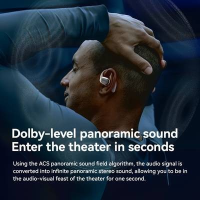 SANAG C16S TWS Wireless Earbuds – HiFi Open-Back Sound, Smart Touch Control & All-Day Comfort