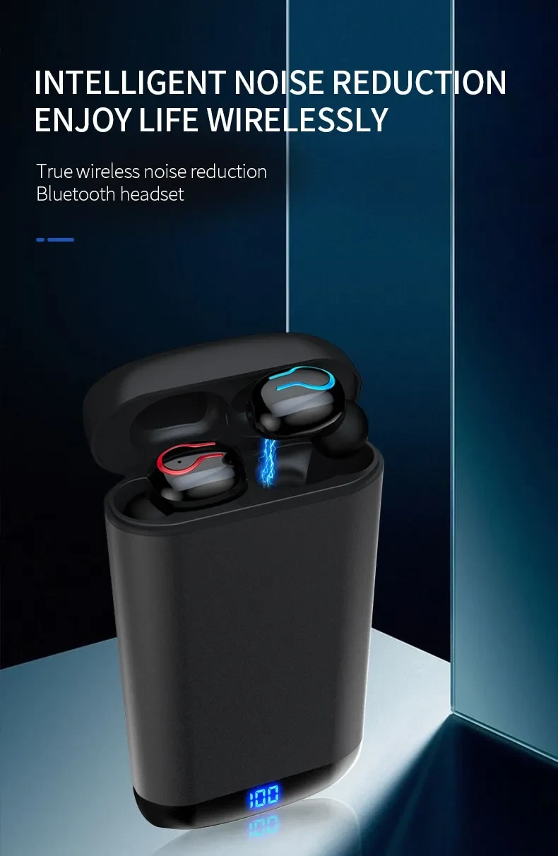 Wireless bluetooth headset