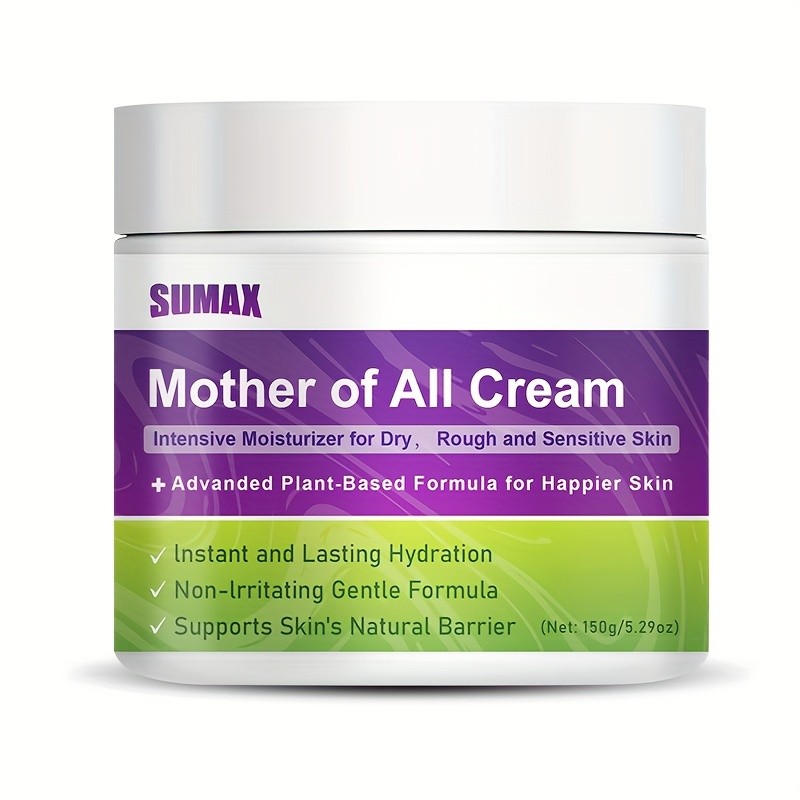 SUMAX Hydrating Face Cream – Ceramide & Hyaluronic Acid Moisture Barrier Enhancing Cream (150g)