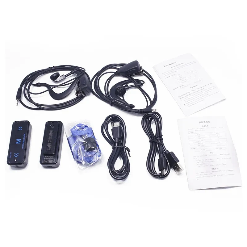 Radio Mini Small Walkie-talkie Ear-hook Handheld Hair Salon And Hairdressing Home Walkie-talkie