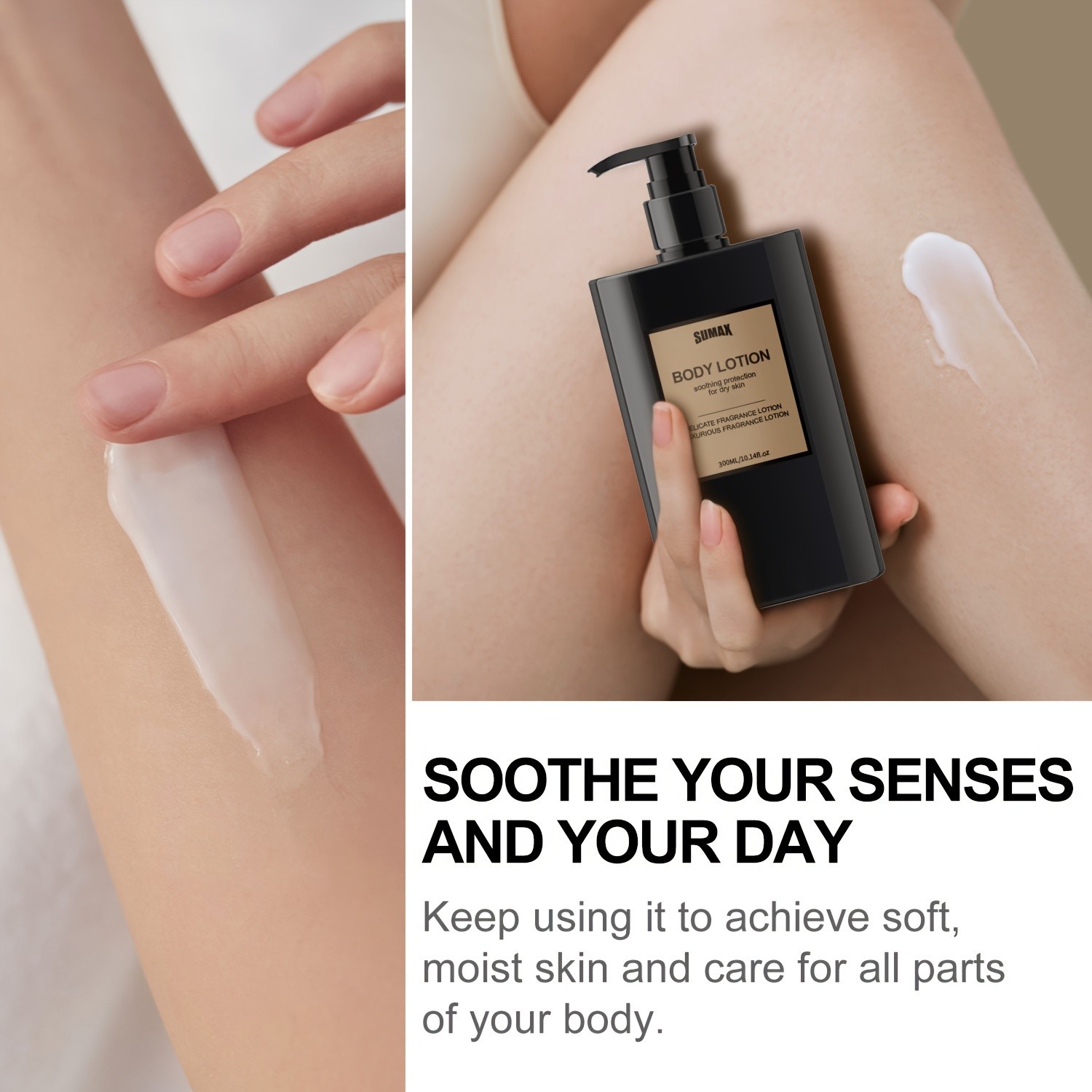 SUMAX Perfumed Lotion – Deep Moisturizing Unisex Body Moisturizer for All Skin Types (Morning & Night)