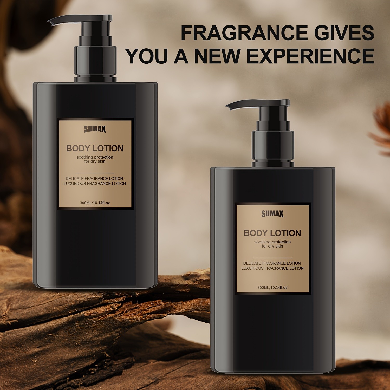 SUMAX Perfumed Lotion – Deep Moisturizing Unisex Body Moisturizer for All Skin Types (Morning & Night)