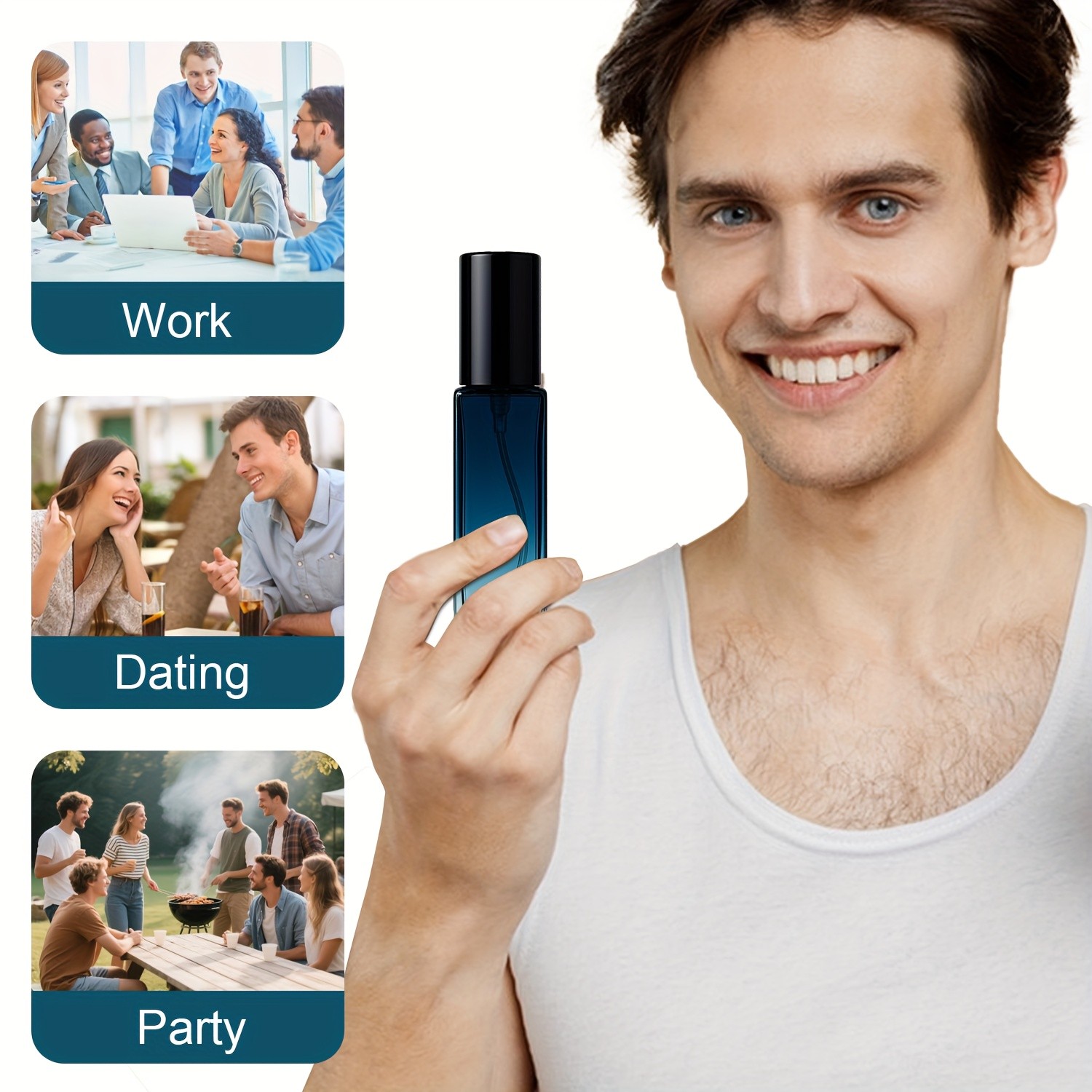 SUMAX Men’s & Women’s Citrus Deodorizing Fragrance Spray – Long-Lasting Fresh Citrus Aroma in a Sleek Travel Bottle