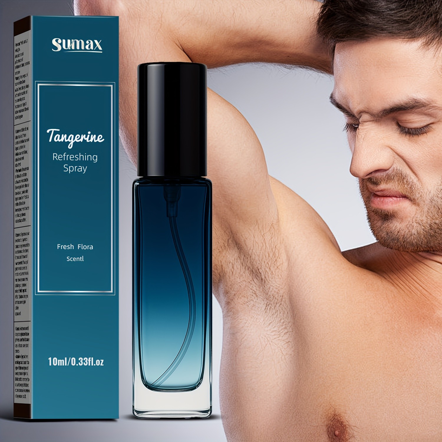 SUMAX Men’s & Women’s Citrus Deodorizing Fragrance Spray – Long-Lasting Fresh Citrus Aroma in a Sleek Travel Bottle