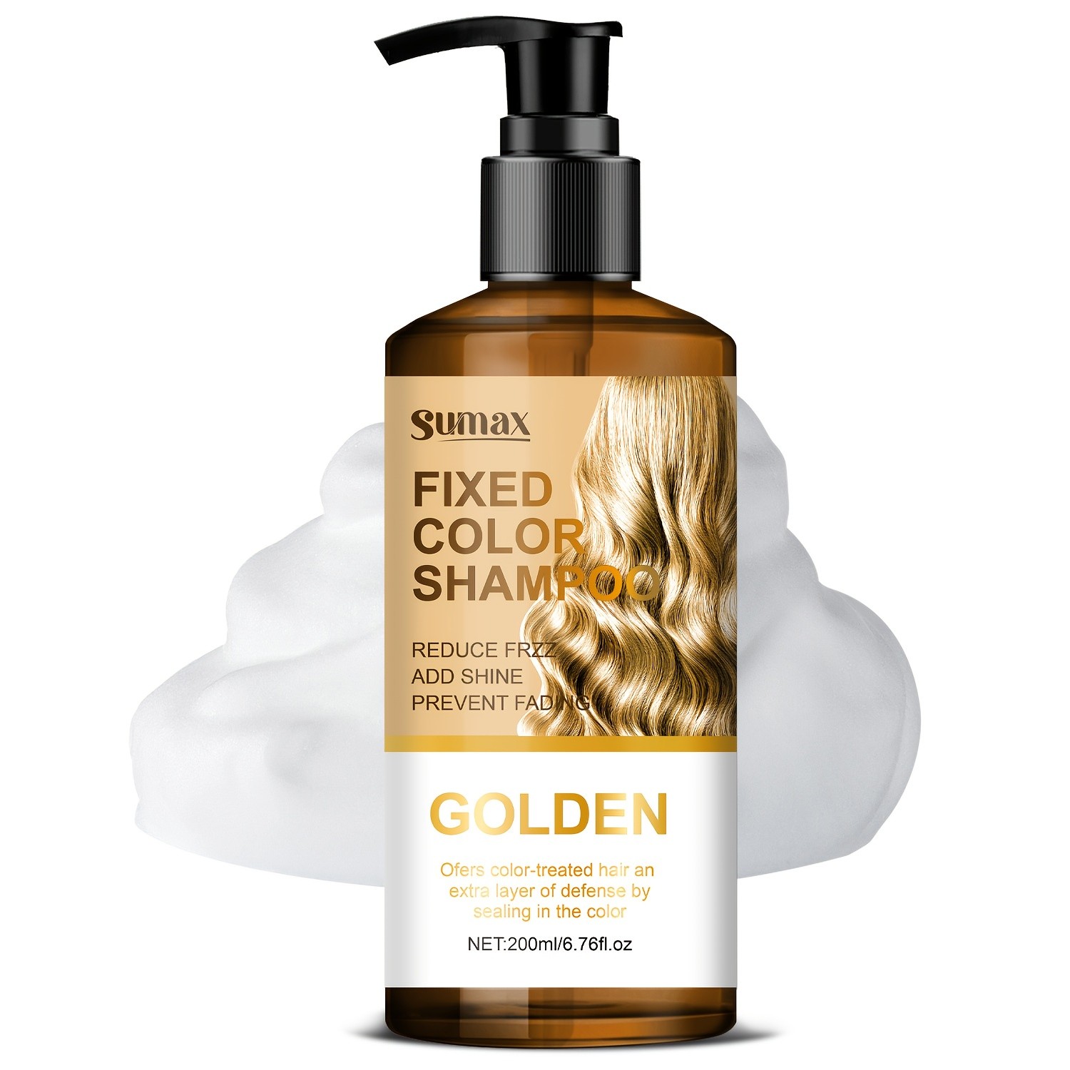 SUMAX Blonde Fixed Color Shampoo 200ml – Long-Lasting Color Protection & Nourishing Care for Dyed Blonde Hair