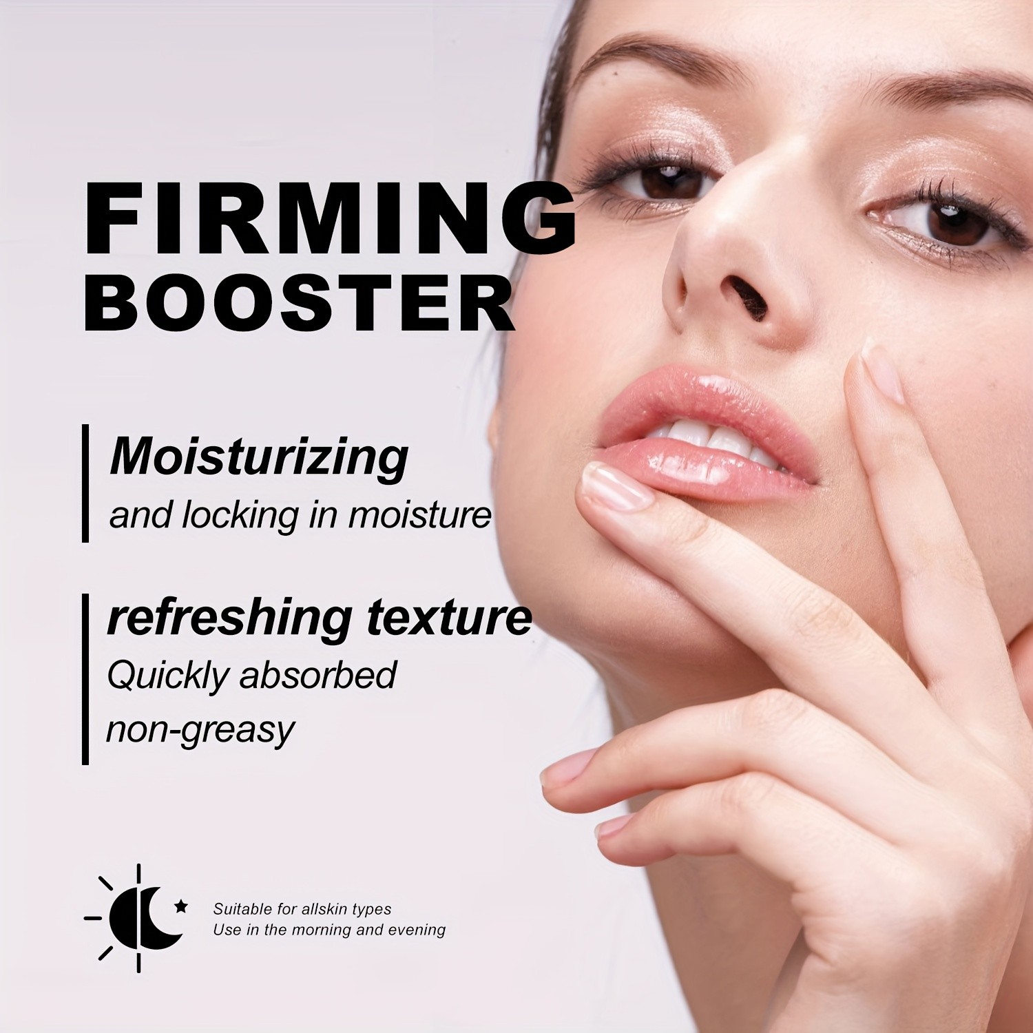 SUMAX Retinol Eye Cream 50ml – White Press Bottle, Hydrating & Moisturizing Eye & Face Serum for All Skin Types