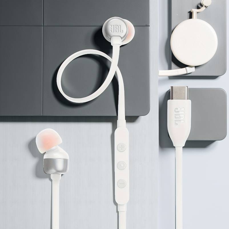 JBL TUNE310C Wired Type-C In-Ear Earphones – Compact, Tangle-Free & Crystal-Clear Audio for Everyday Use